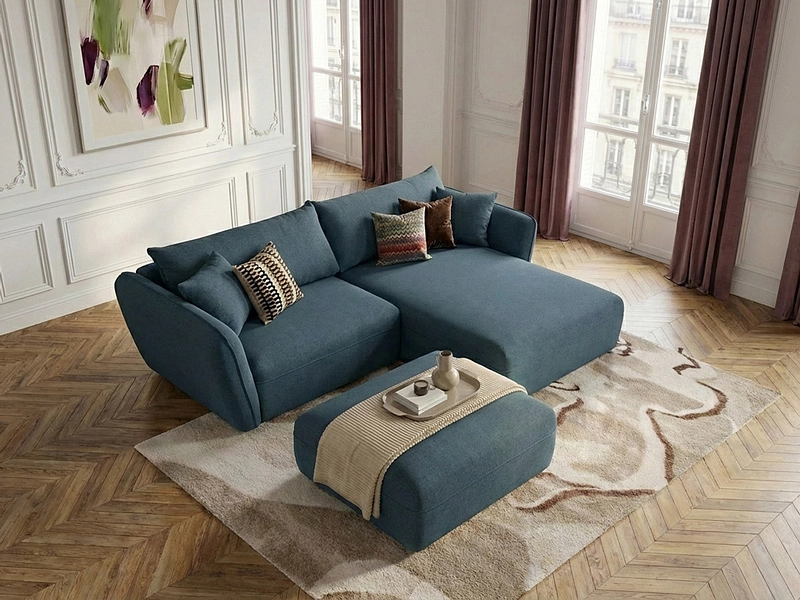 Ecksofa mit Hocker BOBOCHIC LUIGI Ecksofa mit Hocker BOBOCHIC LUIGI