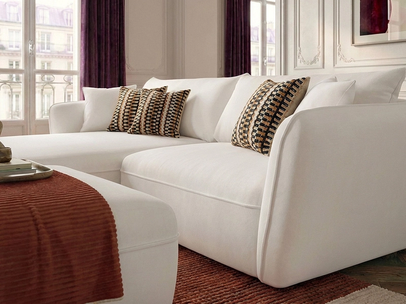 Ecksofa mit Hocker BOBOCHIC LUIGI Ecksofa mit Hocker BOBOCHIC LUIGI