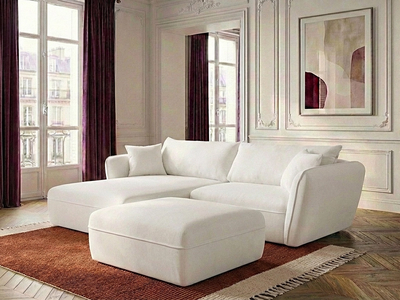 Ecksofa mit Hocker BOBOCHIC LUIGI Ecksofa mit Hocker BOBOCHIC LUIGI