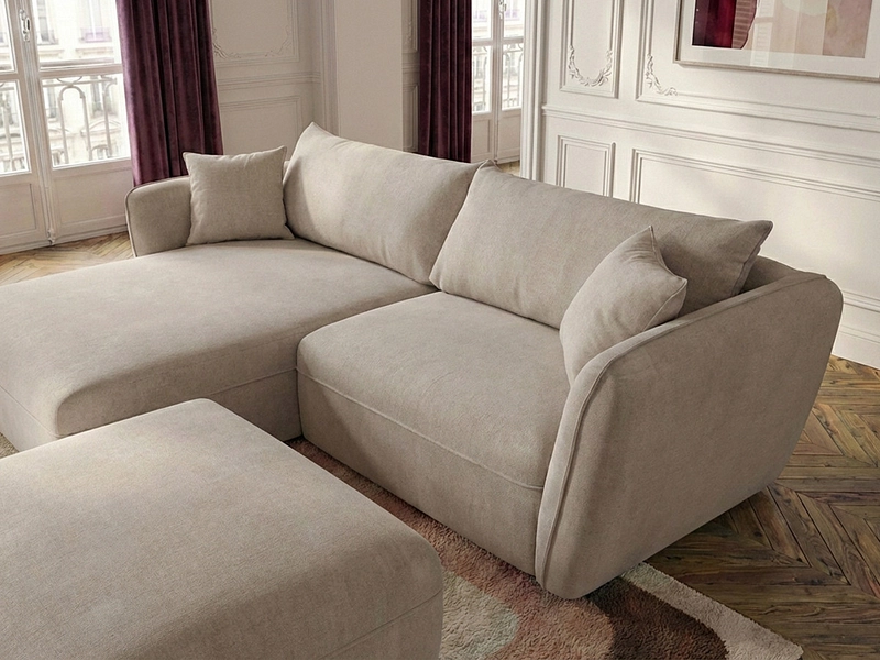 Ecksofa mit Hocker BOBOCHIC LUIGI Ecksofa mit Hocker BOBOCHIC LUIGI