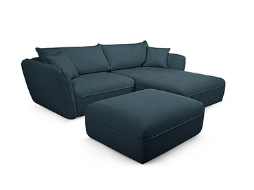 Ecksofa mit Hocker BOBOCHIC LUIGI