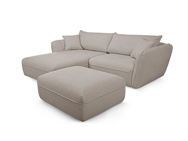 Ecksofa mit Hocker BOBOCHIC LUIGI