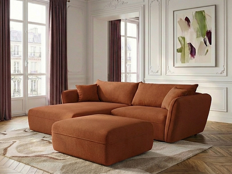 Ecksofa mit Hocker BOBOCHIC LUIGI Ecksofa mit Hocker BOBOCHIC LUIGI