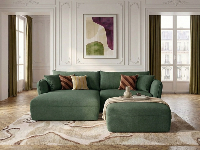 Ecksofa mit Hocker BOBOCHIC LUIGI Ecksofa mit Hocker BOBOCHIC LUIGI