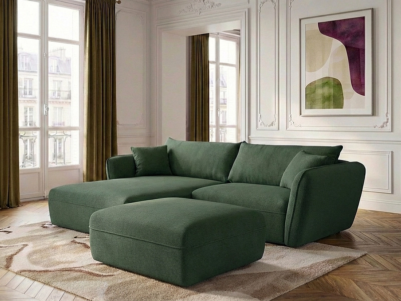 Ecksofa mit Hocker BOBOCHIC LUIGI Ecksofa mit Hocker BOBOCHIC LUIGI