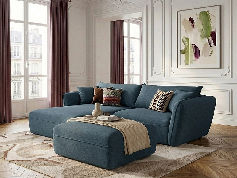 Ecksofa mit Hocker BOBOCHIC LUIGI Ecksofa mit Hocker BOBOCHIC LUIGI
