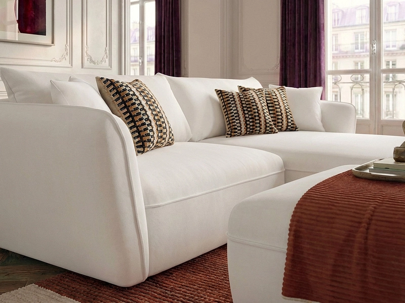 Ecksofa mit Hocker BOBOCHIC LUIGI Ecksofa mit Hocker BOBOCHIC LUIGI
