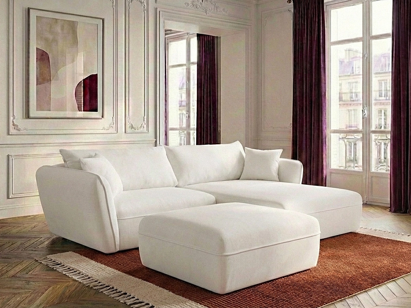 Ecksofa mit Hocker BOBOCHIC LUIGI Ecksofa mit Hocker BOBOCHIC LUIGI