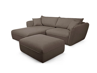 Ecksofa mit Hocker BOBOCHIC LUIGI