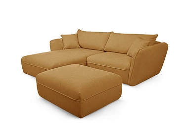 Ecksofa mit Hocker BOBOCHIC LUIGI