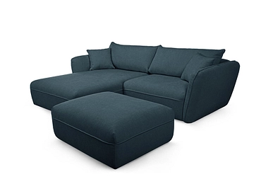 Ecksofa mit Hocker BOBOCHIC LUIGI
