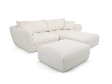Ecksofa mit Hocker BOBOCHIC LUIGI