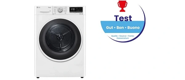 Leistungsstarker LG-Wäschetrockner