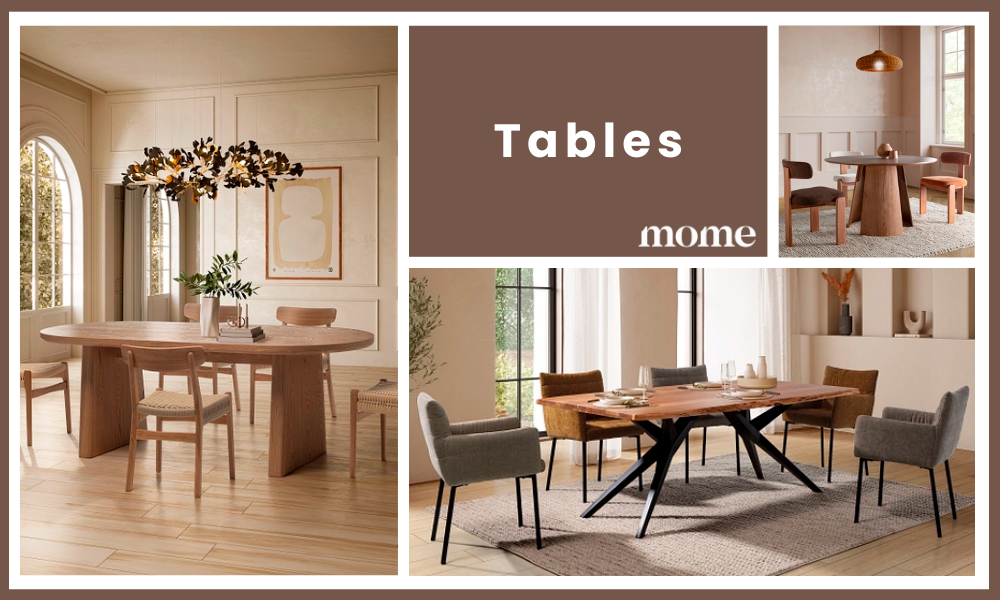 tables a manger mome dans des salles epurees et modernes