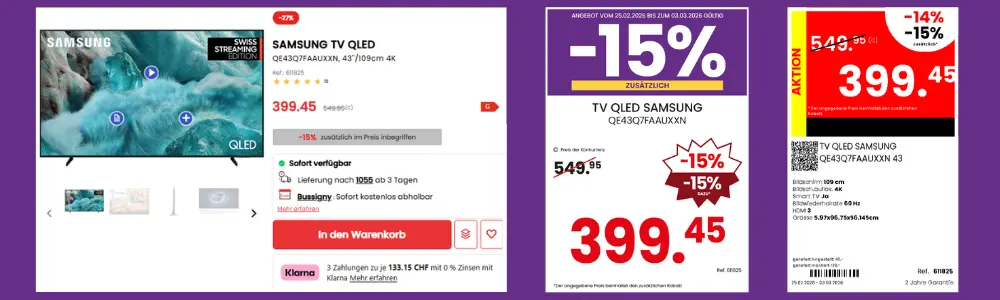 Unsere Preise für alle unsere verschiedenen Medien